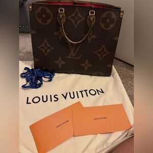 Louis Vuitton On the Go GM Tote Bag